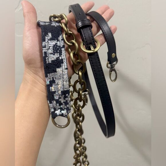 Iridescent Cowhide Leather Handmade Retro Style Kisslock Bag, Multi Use Style - Picture 16 of 17